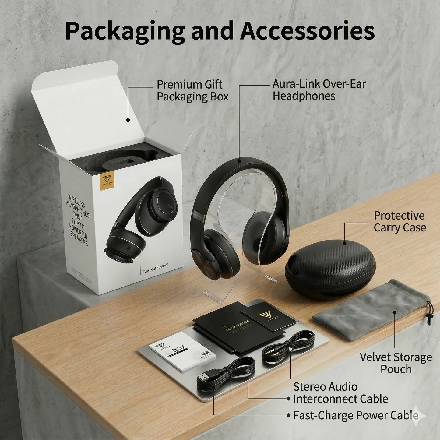 DuoVibe - 2-in-1 Headphones-Speaker