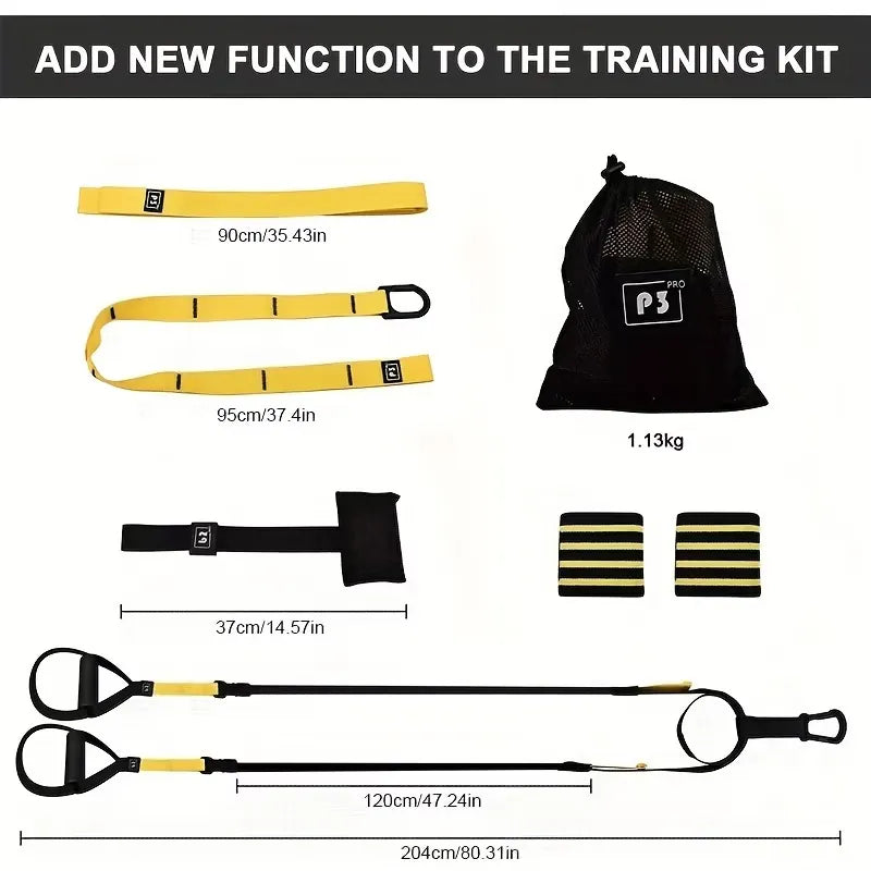 Adjustable Suspension Trainer System - Home Strength Tool