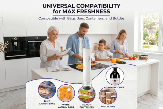 Practical Food Preservation: The Handheld Vacuum Sealer Kit