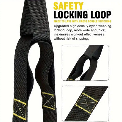 Adjustable Suspension Trainer System - Home Strength Tool