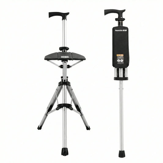 Walking Stick with Folding Seat