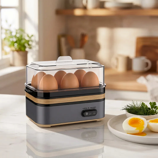 Rapid Egg Cooker — 6 Eggs, Perfect Every Time