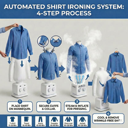LEA MAJOR - Automated Clothes Ironing & Care