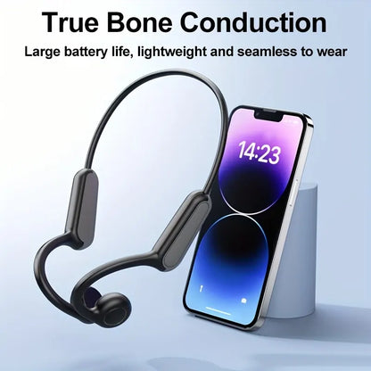 Bone Conduction Wireless Headphones - Bluetooth with Mic