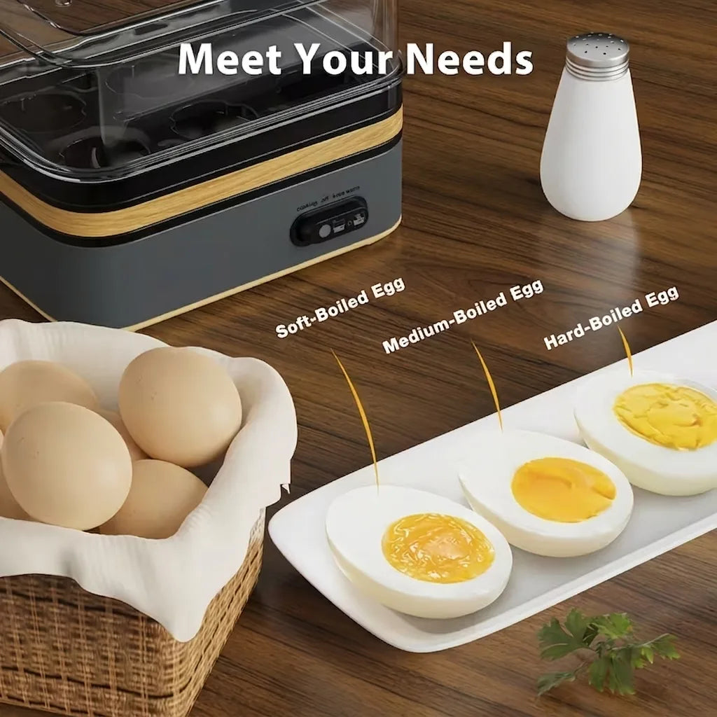 Rapid Egg Cooker — 6 Eggs, Perfect Every Time