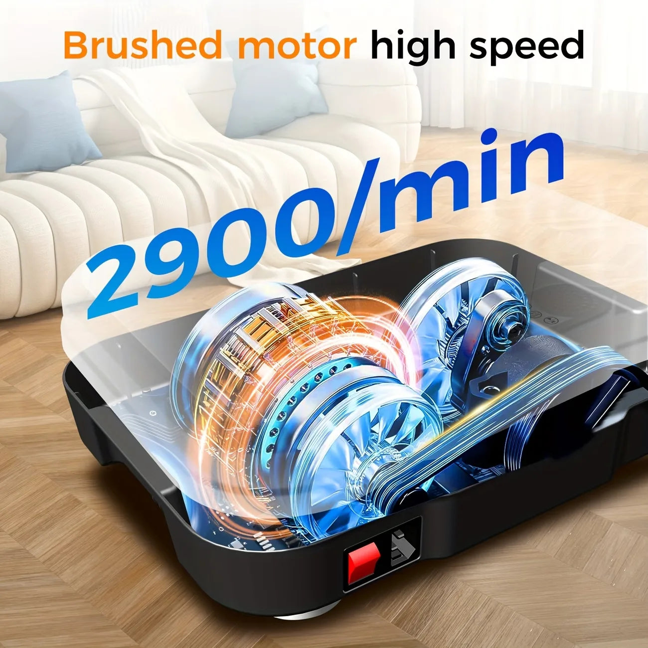 Full-Body Vibration Plate Machine with Resistance Bands