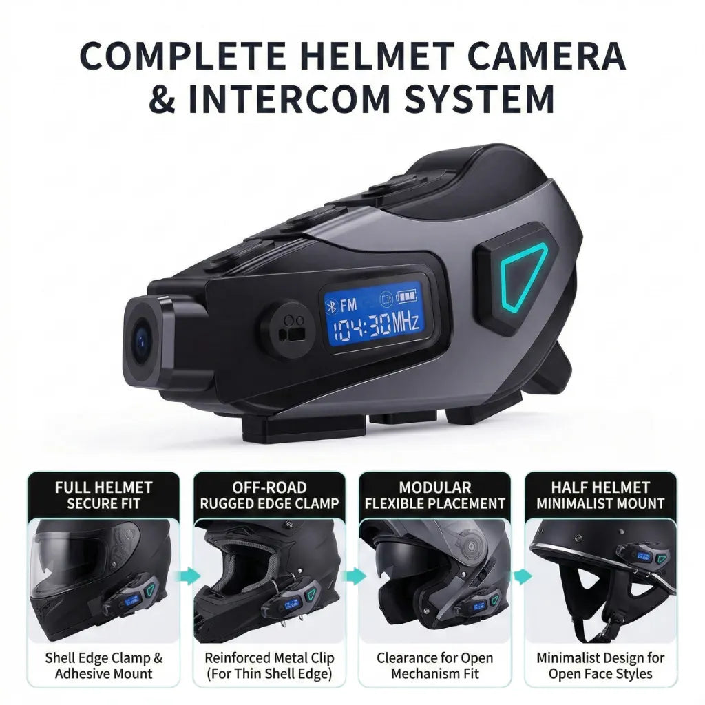 SYNC K10 - Helmet Bluetooth Headset