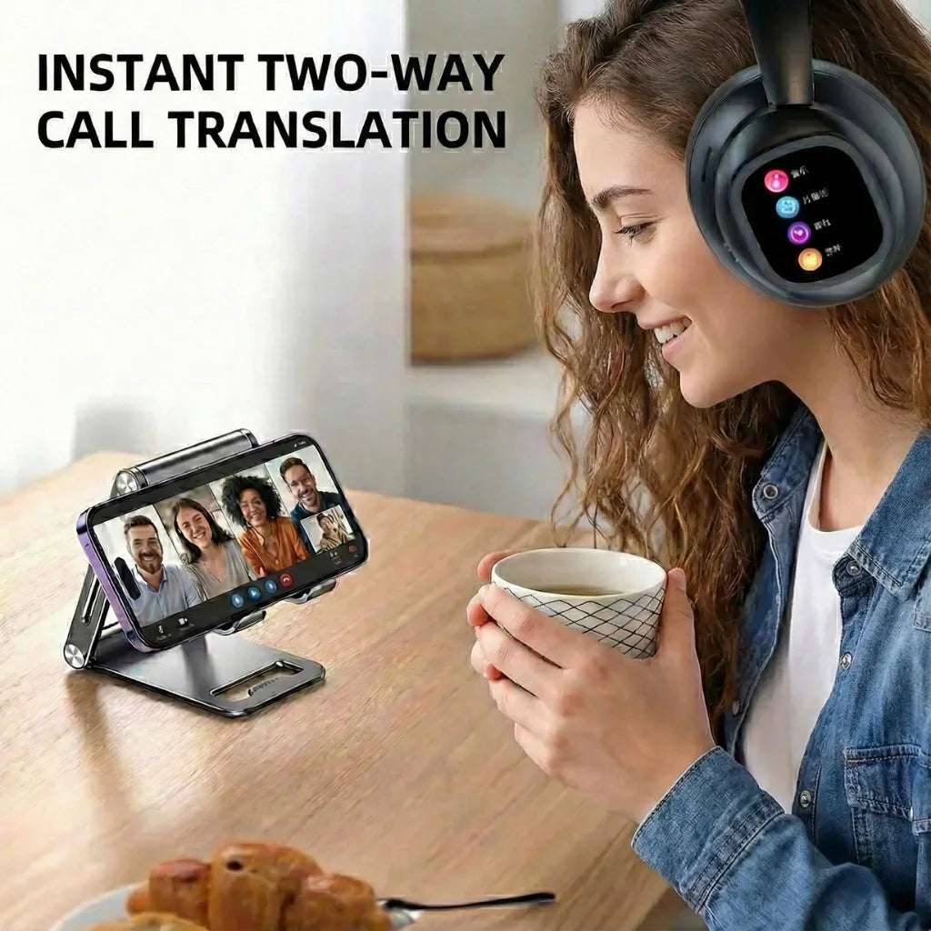 ANC & AI Assistant Headphones (Real-Time Translator)