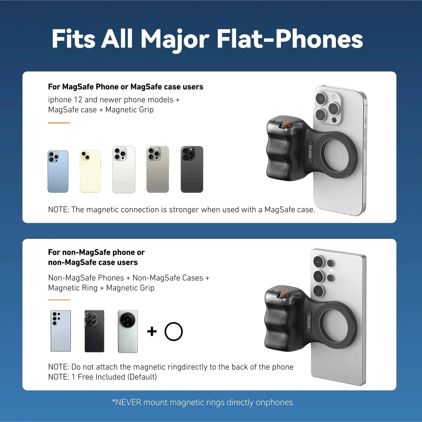 Telesin - Mobile Phone Camera Grip