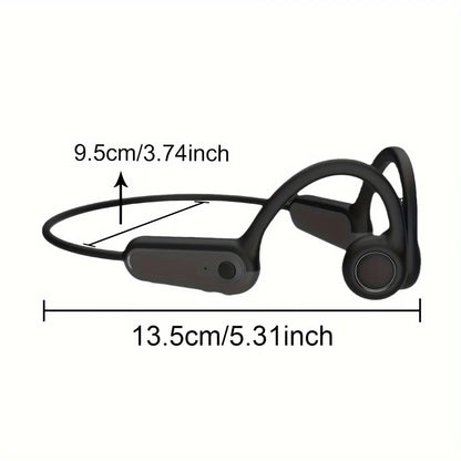 Bone Conduction Wireless Headphones - Bluetooth with Mic