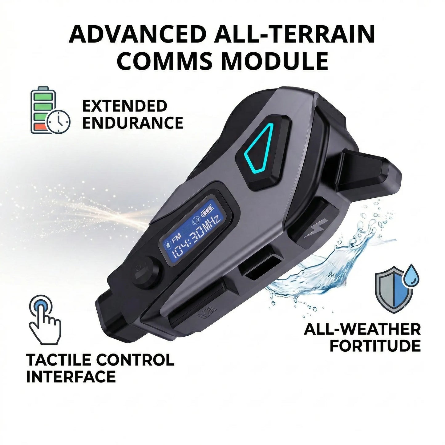 SYNC K10 - Helmet Bluetooth Headset