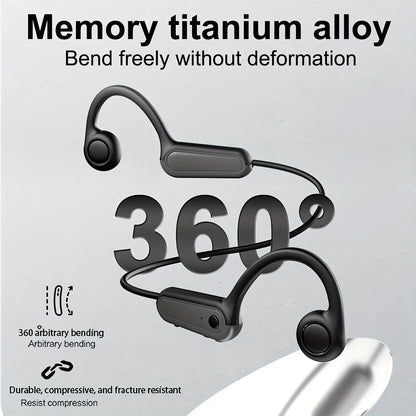 Bone Conduction Wireless Headphones - Bluetooth with Mic
