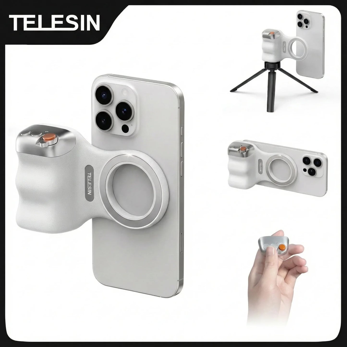 Telesin - Mobile Phone Camera Grip