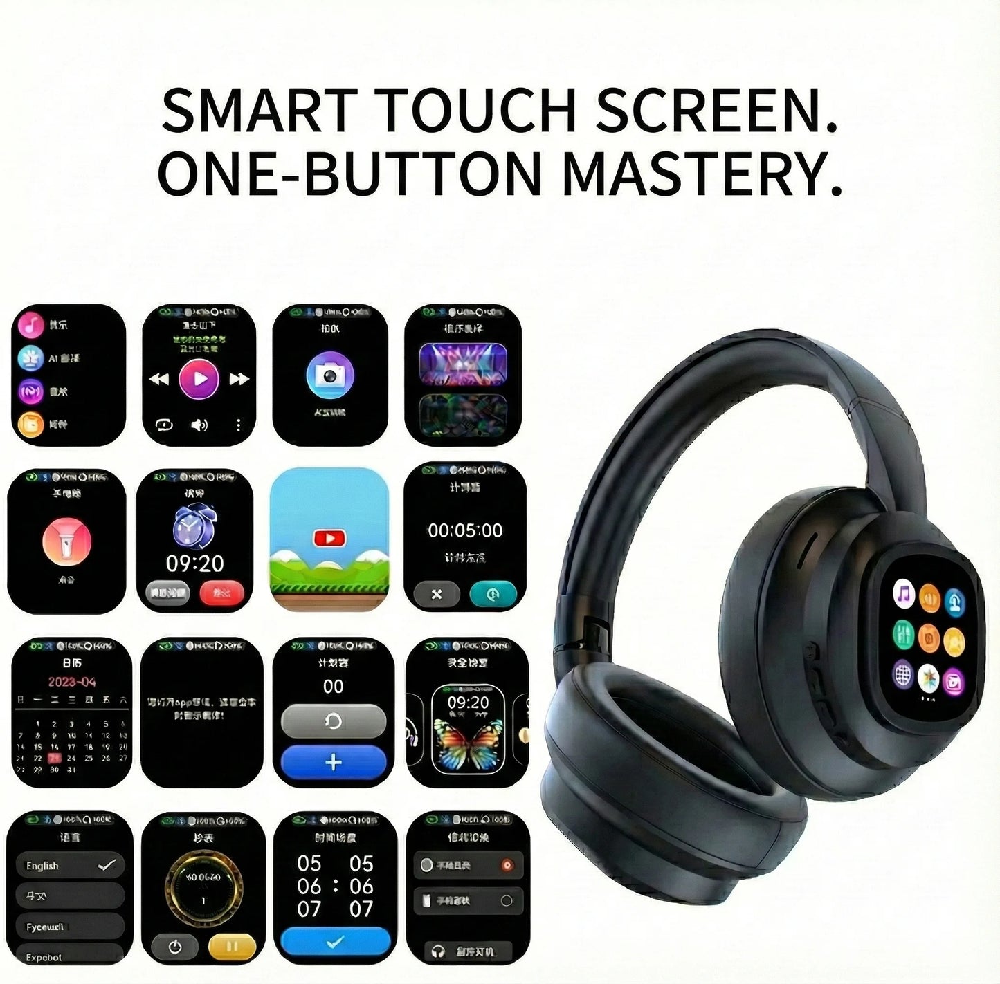 ANC & AI Assistant Headphones (Real-Time Translator)