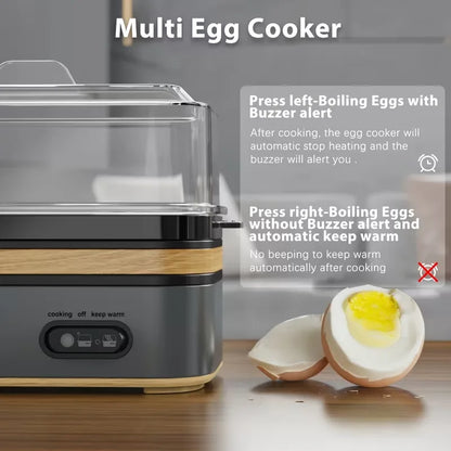 Rapid Egg Cooker — 6 Eggs, Perfect Every Time