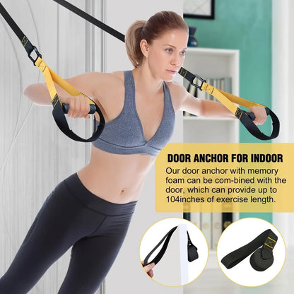 Adjustable Suspension Trainer System - Home Strength Tool