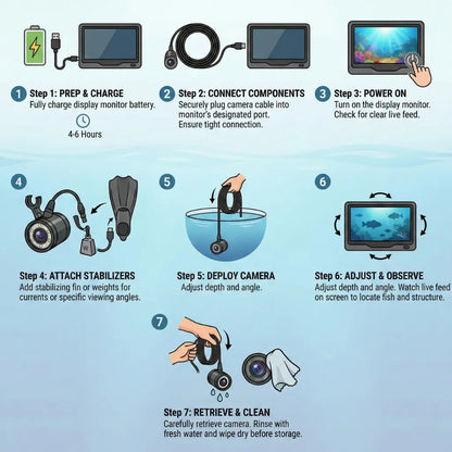 Poseidon View - Underwater Fishing Camera