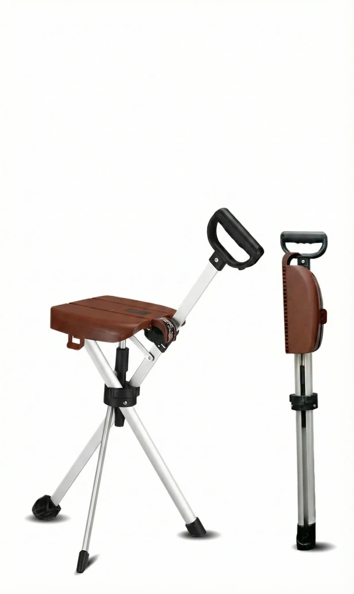 Walking Stick with Folding Seat