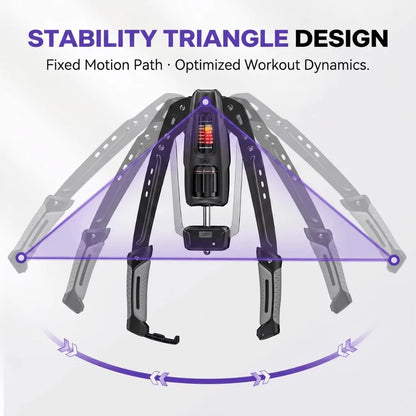 Adjustable Hydraulic Arm Exerciser - 22-440 lbs Resistance